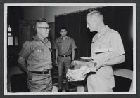 David Perkins with Vietnamese military personnel